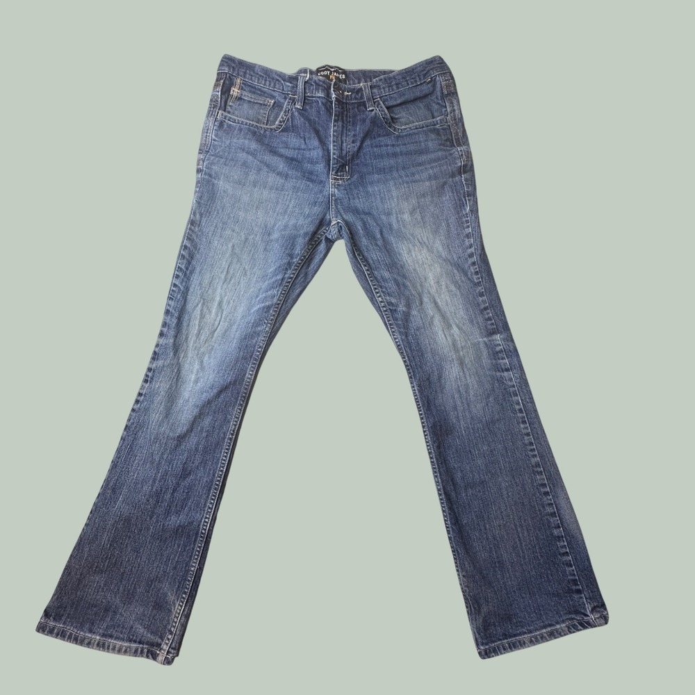 Cody James FR Jeans Mens 36x32 Blue Flame Resistant Bootcut Westex Indigo Denim